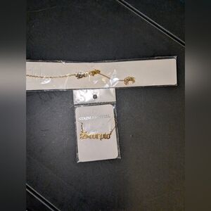 NWOT Zodiac Pendant Scorpio Costume Jewelry Necklace Lot of 2